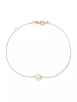 brook & york | Selma 14K Yellow Gold & Cultured Pearl Bracelet,商家Saks Fifth Avenue,价格¥1501