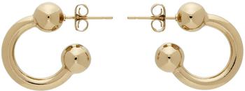 Justine Clenquet | Gold Small Devon Earrings商品图片,独家减免邮费