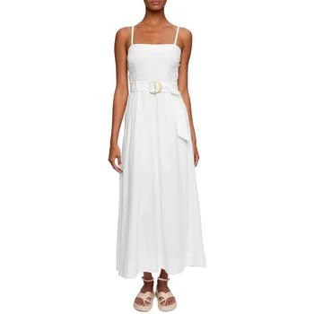 Jonathan Simkhai | Jonathan Simkhai Womens Linen Tea-Length Slip Dress,商家BHFO,价格¥483