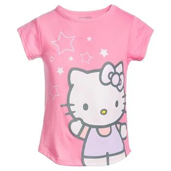 推荐Little Girls Stars Short Sleeve T-shirt商品