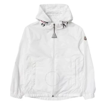 Moncler | Kids White Aidrian Detachable Hood Jacket,商家Jomashop,价格¥1546