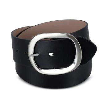 Calvin Klein | Women's Reversible Oversized Statement Buckle Belt,商家Macy's,价格¥354