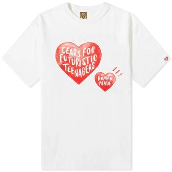 Human Made | Human Made Drawn Hearts T-Shirt 6.5折, 独家减免邮费