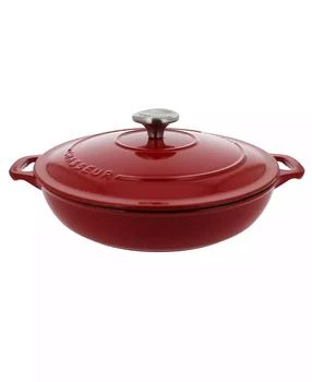 Chasseur | French Enameled Cast Iron 1.8 Qt. Braiser with Lid,商家Macy's,价格¥2057