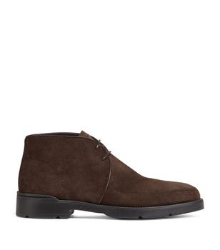 zegna鞋正品, Zegna | Suede Beatle Ankle Boots商品图片 