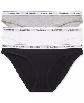 Calvin Klein | 女款内裤 三件装 透气 舒适 多款配色  QD5207,商家Macy's,价格¥189