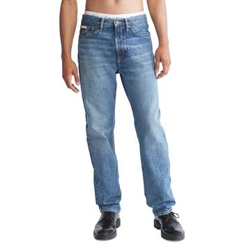 Calvin Klein | Men's Standard Straight-Fit Jeans商品图片,7.9折