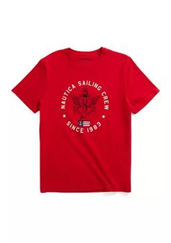 推荐Patriotic Logo Graphic T-Shirt商品