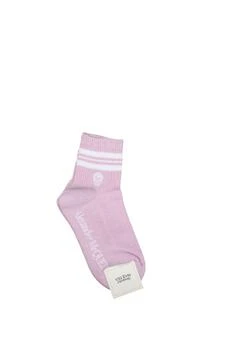 Alexander McQueen | Short socks Cotton Pink White,商家Wanan Luxury,价格¥450