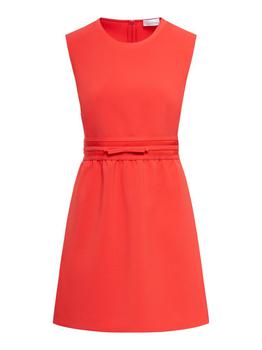 RED Valentino | REDValentino Bow Detailed Crewneck Mini Dress商品图片,6.7折