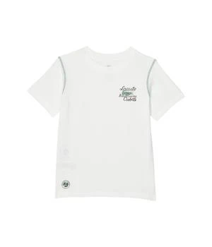 Lacoste | Short Sleeve Roland Garros Clube Crew Neck T-Shirt (Little Kids/Big Kids) 9.2折