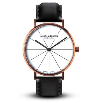推荐Copper, White & Black 41 mm Absalon Watch商品