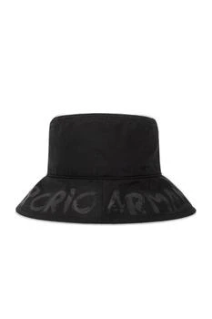 Emporio Armani | Emporio Armani Logo-Printed Wide Brim Bucket Hat 6.7折