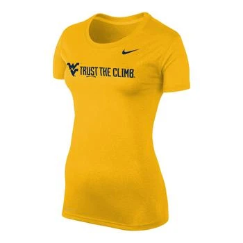 推荐Nike West Virginia Trust the Climb Legend T-Shirt - Women's商品