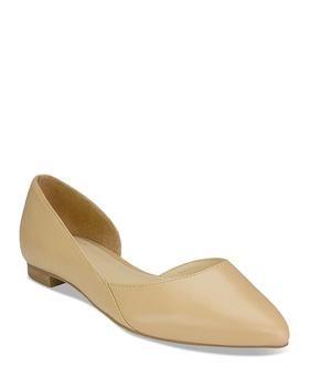 Marc Fisher | Women's Sunny 5 Slip On d'Orsay Flats商品图片,6折, $4000以内享9折