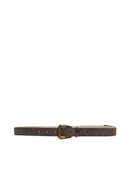 Brunello Cucinelli | Brunello Cucinelli Chain-Detailed Buckled Belt,商家Cettire,价格¥7637