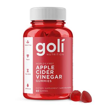 商品Goli Nutrition Apple Cider Vinegar Gummies, 60 Ea,商家MyOTCStore,价格¥149图片