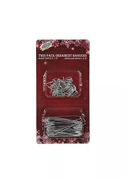 商品LB International | 100ct Silver Twin Pack Christmas Ornament Hooks 2.5",商家Belk,价格¥45图片