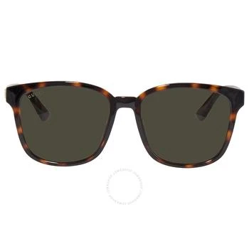 Gucci | Green Square Men's Sunglasses GG0637SK 002 56 4.9折, 满$200减$10, 满减