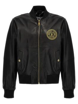 Versace | Leather Jacket,商家Italist,价格¥4495