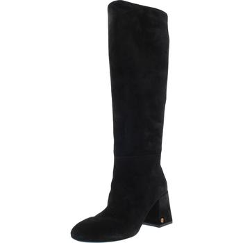 tory burch鞋高帮鞋, Tory Burch | Tory Burch Womens Kira Pointed-toe Block Heel Knee-High Boots商品图片 