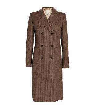 sandeo, Sandro | Wool-Blend Double-Breasted Coat商品图片 5折