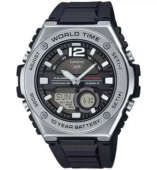 Casio | Men's Analog Digital Black Resin Strap Watch 51mm, MWQ100-1AV,商家Macy's,价格¥281