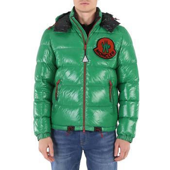 Moncler | Men's Green Haggi Hooded Quilted Jacket商品图片,4.7折