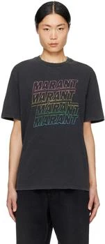 Isabel Marant | Black Hugo T-Shirt 独家减免邮费