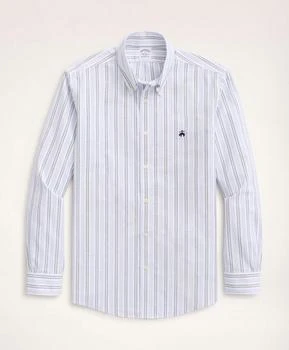 Brooks Brothers | Stretch Regent Regular-Fit Sport Shirt, Non-Iron Alternating Stripe Oxford 4折