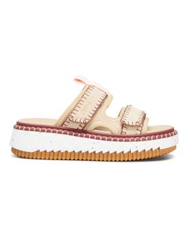 chloé鞋评价, Chloé | Lilli Double-Strap Platform Slide Sandals商品图片 