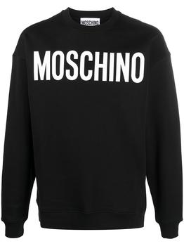 时尚莫斯奇诺卫衣男装, Moschino | Moschino Men's Black Cotton Sweatshirt商品图片 