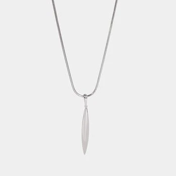 [二手商品] Tiffany & Co. | Tiffany & Co. Feather Pendant in 18K White Gold 满$3001减$300, $3000以内享9折, 独家减免邮费, 满减