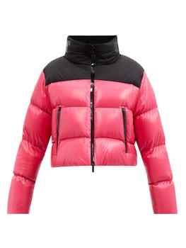moncler羽绒服女推荐, Moncler | Jasione cropped quilted down jacket商品图片 