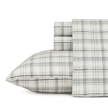商品Eddie Bauer Home | Beacon Hill Flannel Sheet Set, Twin,商家Bloomingdale's,价格¥503图片