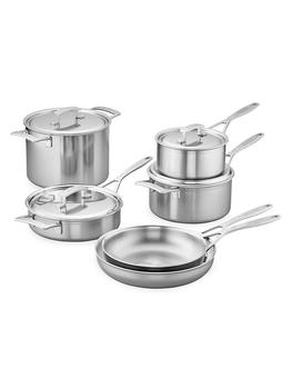 商品Demeyere | Ten-Piece Stainless Steel Cookware Set,商家Saks Fifth Avenue,价格¥7551图片