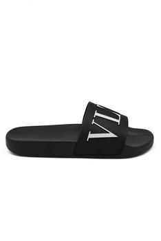 valentino鞋高帮鞋, Valentino | Luxury Shoes For Women   Valentino Vltn Flip Flops In Black Rubber商品图片 9折