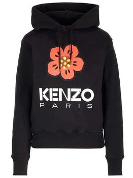 Kenzo | Black boke Flower Hoodie 8.2折