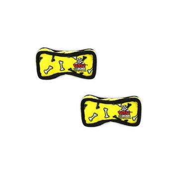 商品Tuffy | Jr Bone2 Yellow Bone, 2-Pack Dog Toys,商家Macy's,价格¥179图片