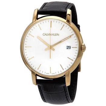 Calvin Klein | Established Quartz Silver Dial Mens Watch K9H215C6商品图片,2.4折