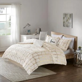 Simplie Fun | Raina Metallic Printed Comforter Set,商家Premium Outlets,价格¥1045