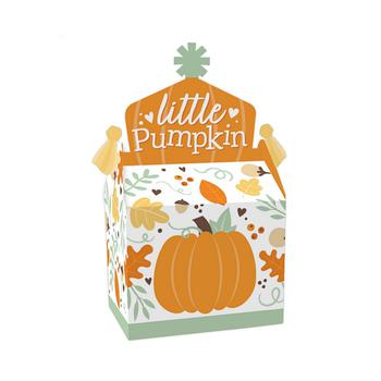 商品Big Dot of Happiness | Little Pumpkin - Treat Box Party Favors - Fall Birthday Party or Baby Shower Goodie Gable Boxes - Set of 12,商家Macy's,价格¥126图片