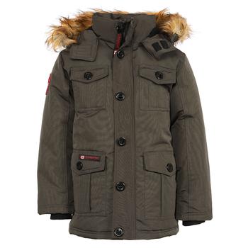 推荐Canada Weather Gear Boy's Parka Jacket w/ fur Hood商品