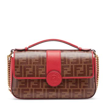 美国肯迪文, Fendi | Fendi 芬迪 女士棕色小牛皮单肩包斜挎包 8BT297-A5MP-F1539商品图片 满$100享9.5折, 满折