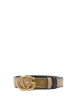 gucci皮带好不好, Gucci | GG Marmont leather belt商品图片 
