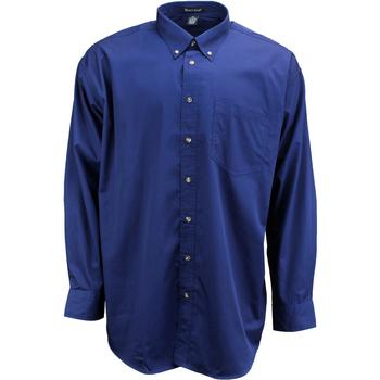 推荐EZCare Woven Long Sleeve Button Up Shirt商品