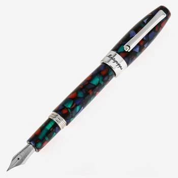 Montegrappa | Montegrappa Fortuna Mosaico Aurora Fountain Pen (F) ISFOB2IK,商家Shopworn,价格¥745