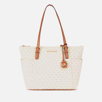 michael kors tote托特包, Michael Kors | Michael Michael Kors Women's Sinclair Large East West Grab Tote Bag - Vanilla/Acrn商品图片 