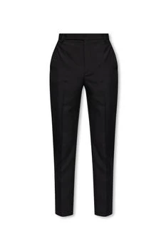 Yves Saint Laurent | Saint Laurent Pleated Straight Hem Trousers 7.6折