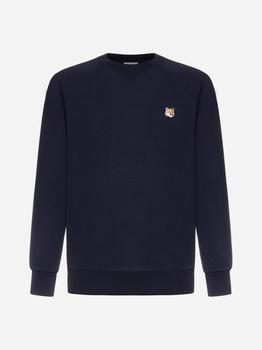 推荐Fox head-patch cotton sweater商品